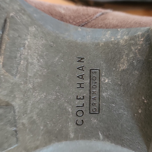 Cole Haan Waterproof Brown Suede Leather Boots / Booties Size 7 - Picture 9 of 9